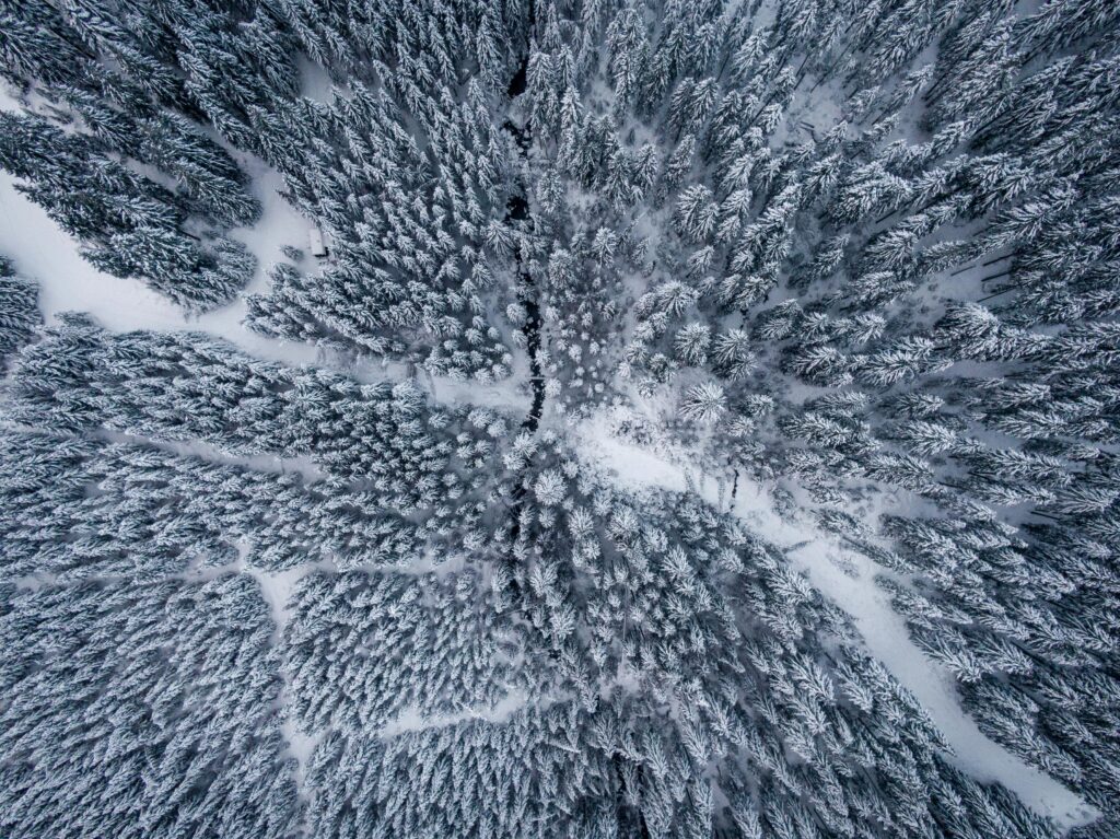 This is an image of a drone photo used to highlight the creative art of experienced drone photographers.
